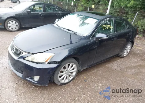 2010 Lexus Is 250 z USA, uszkodzony, nr VIN JTHCF5C24A2032718